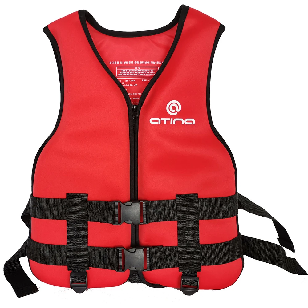 Neoprene Life Jacket for Adults, Buoyancy, Swimming, Rowing, Surfing, Safety, Water Sports Equipment, New Fashion