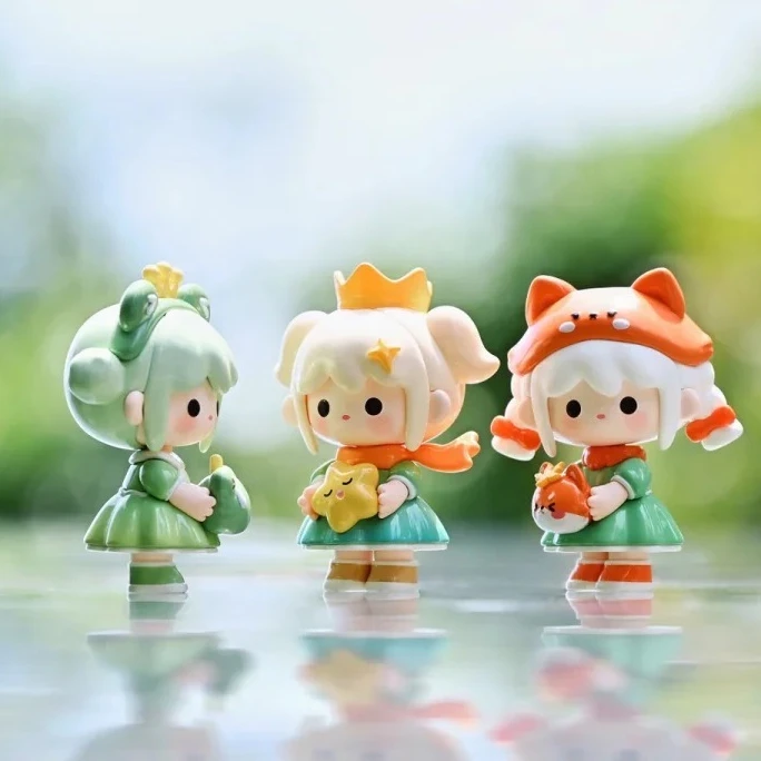 New Genuine UUTOY Wonderland Adventure Mini Series Blind Box Cute Creative Model Doll Mystery Box Surprise Toys Gifts