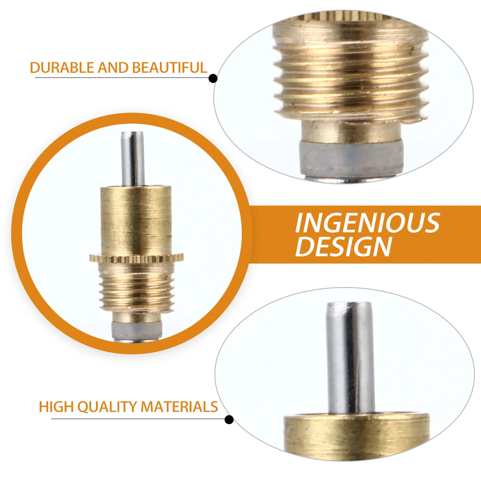 

20pcs Rabbit Drinker Automatic Water Drinker Thickened Copper Leak Proof Easy Clean Farm Animal Supplies For Chicken Bird Rat