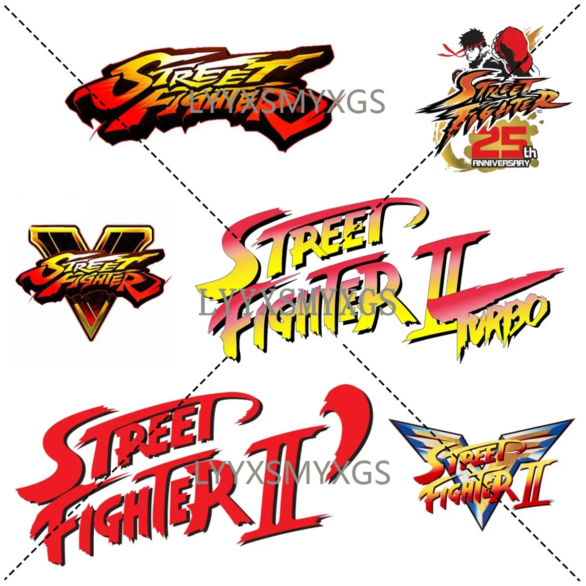 Personality and Creativity Street Fighter Car Stickers Waterproof Sunscreen Vinyl Decal PVC Wholesale Car Decoration