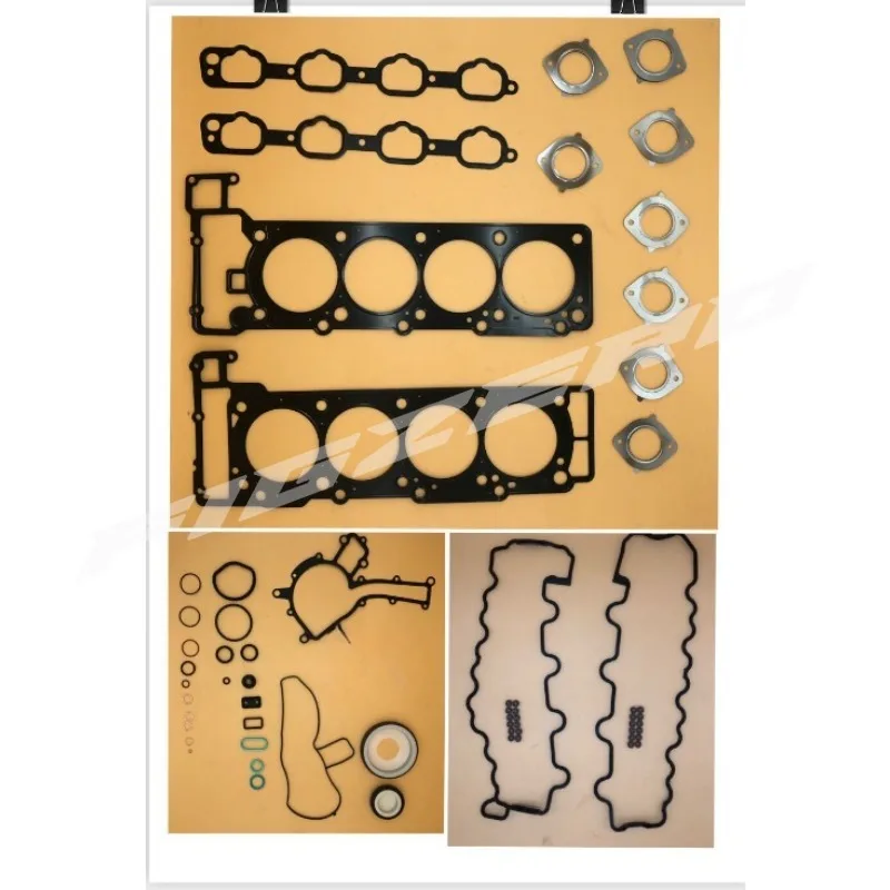 Figzero Upper Lower Auto Engine Valve Cover Gasket Kit For Mercedes Benz M112 M113