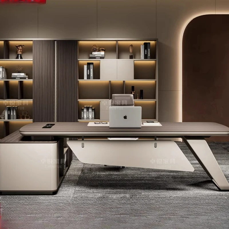 

Unusual Reading Office Desk Adjustable Luxury Makeup Drawers Office Desk Cheap Mobile Reception Wooden Bureau Home Furniture