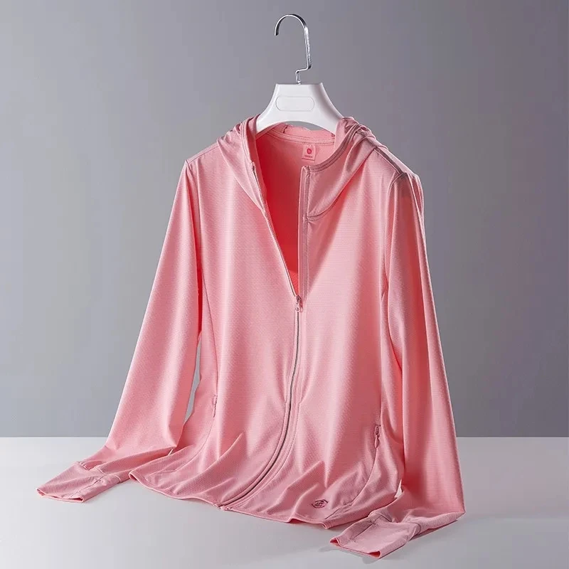 New Sun Protection Clothing Women's Jacket Top Anti-ultraviolet Breathable Sun Protection Coat 2025 Summer Thin Couple Coat Top