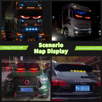 Programmable LED Matrix Pixel DC 5V RGB LED Car Sign Animation Panel DIY Bluetooth App Control LED Panel Flexible Display Light
