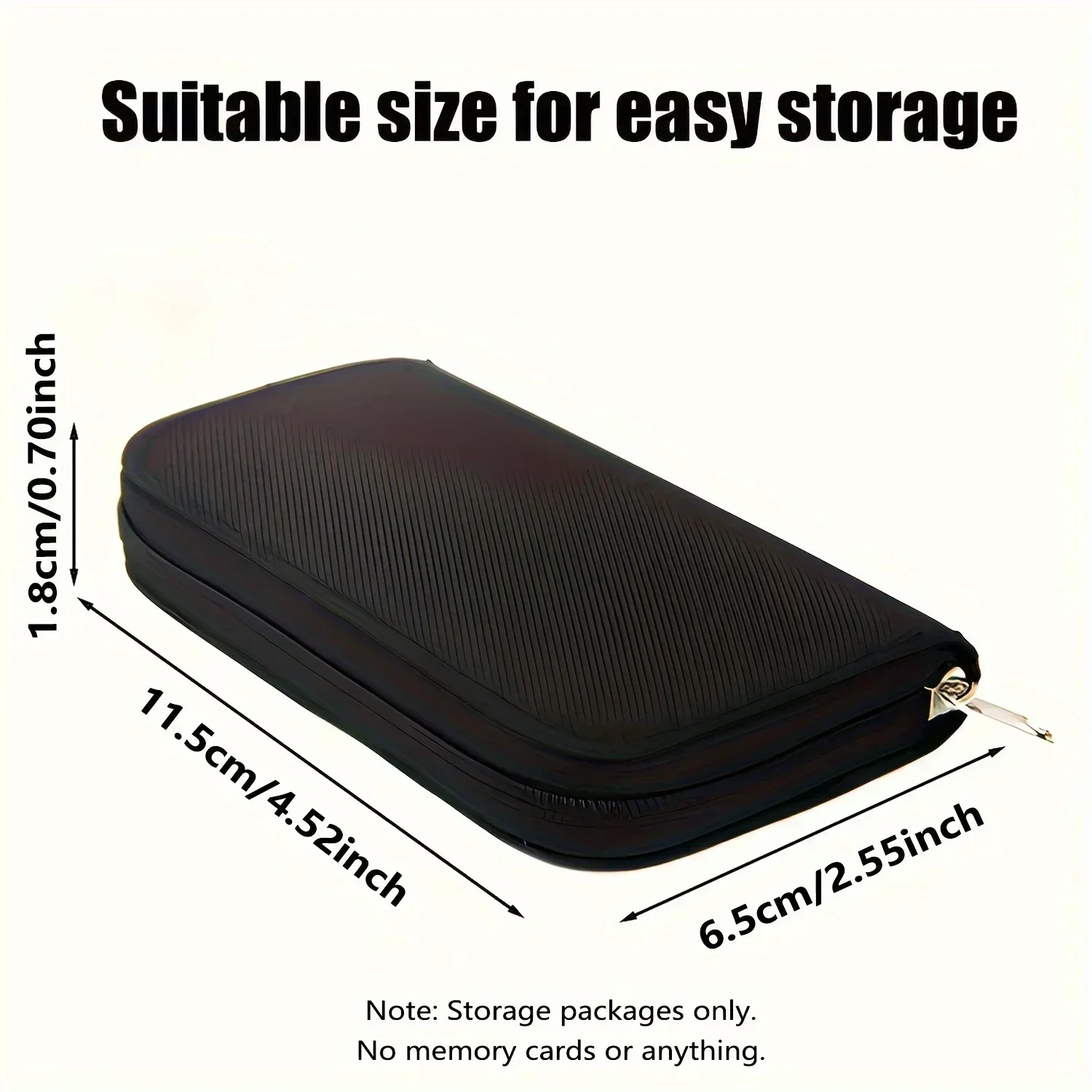 2026 Memory Card Storage Bag Carrying Case Holder Wallet 22 Slots for CF/SD/Micro SD/SDHC/MS/DS Game Accessories memory card box