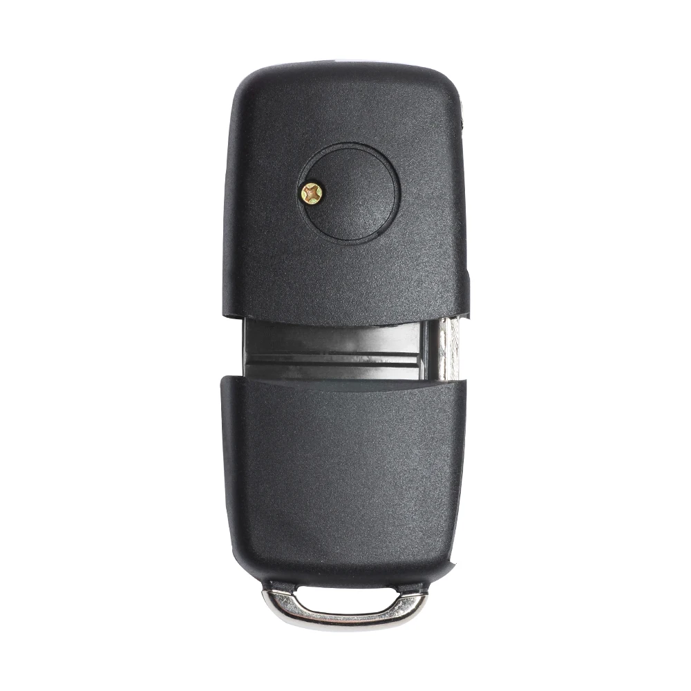 KEYECU 7 m3 959 753, 1 j0 959 753 CT/ 1 j0 959 753 AG Flip Remote Key 433MHz ID48 Chip 2 pulsante per VW Sharan Bora Polo Golf MK4