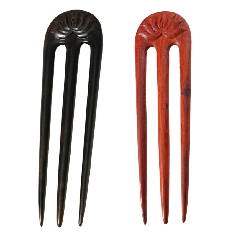 Unique Designs Wood Hair Stick Unique Designs Wood Hair Stick Wood Carving Hair Pin Accessory for Lasting Use