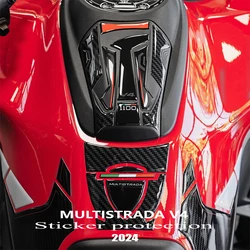 3D Epoxy Resin Sticker Kit for Multistrada V4 V4s 2024 Motorcycle Decal Protection Accessories