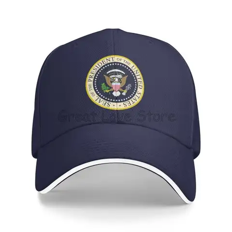 Seal of The President of The United States Baseball Cap Unisex Hip-Hop Trucker Hat Polyester Sun Visor Hats High Quality Caps