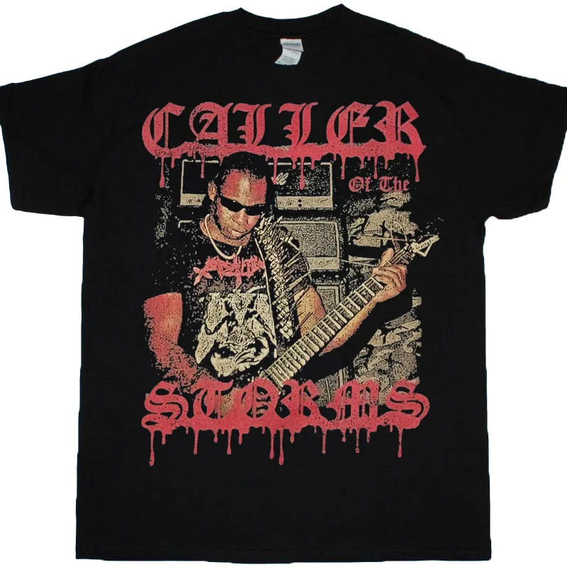 Blasphemy Caller Of The Storms T-Shirt Rock Band Tee S To 5XL