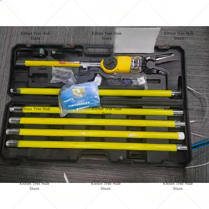 Fully Automatic Cable Strapping Machine, Optical Fiber & High-Altitude Wire Binding Tool with Hook