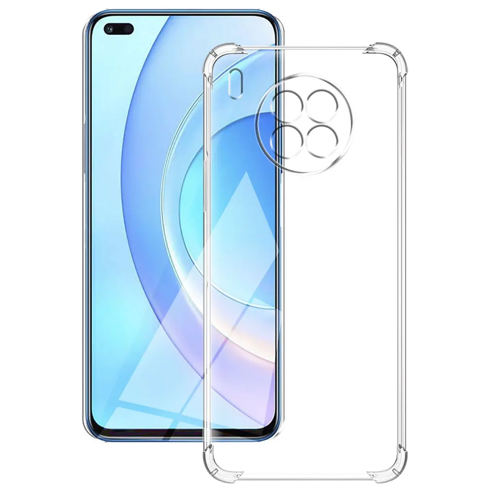 For Huawei Nova 8i Case 2021 Clear Shockproof Silicone Soft Phone Cover Cases For Huawei Nova 8i Coque For Huawei Nova 8i Fundas