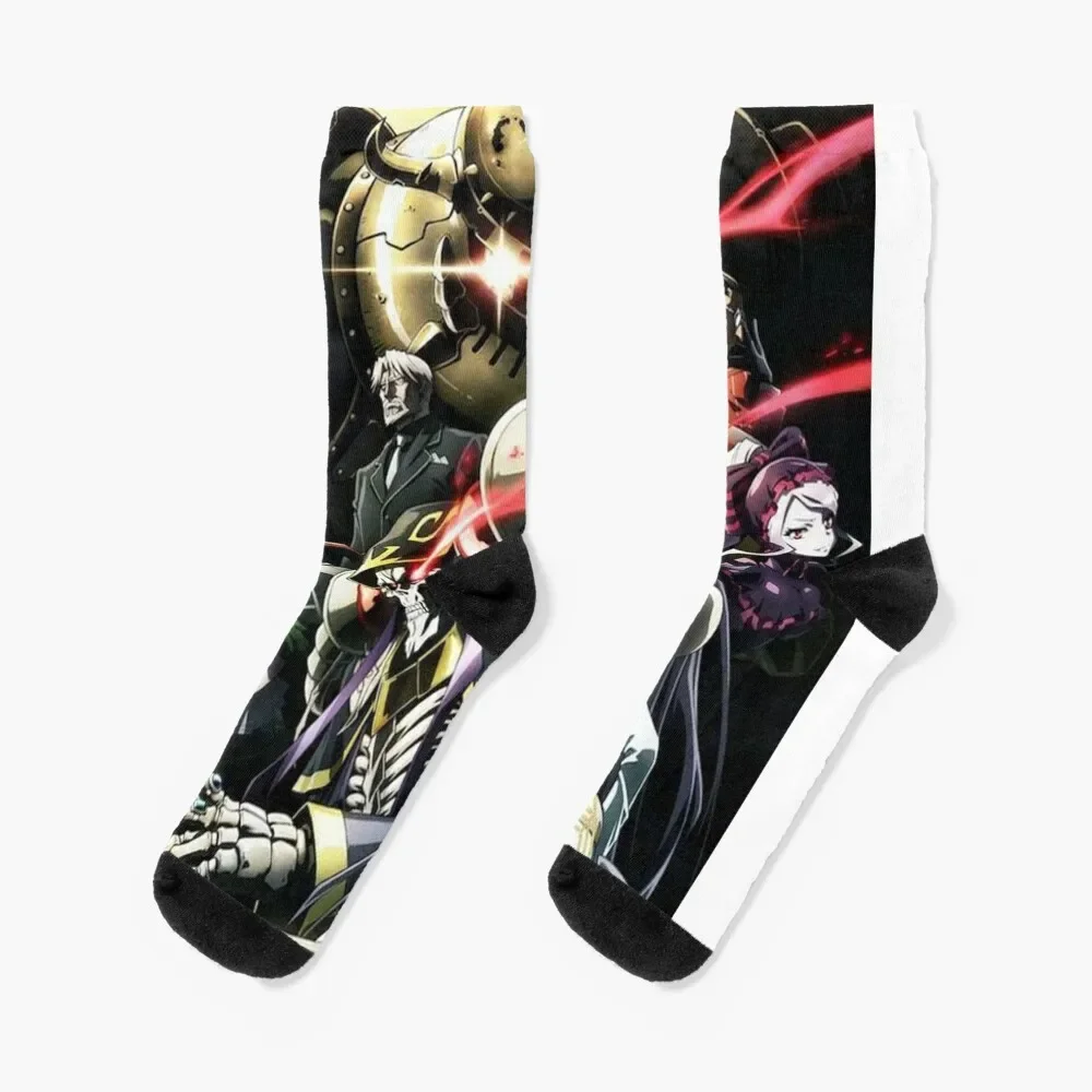 

Overlord - Gown Socks cotton christmas gift Climbing Socks For Men Women's