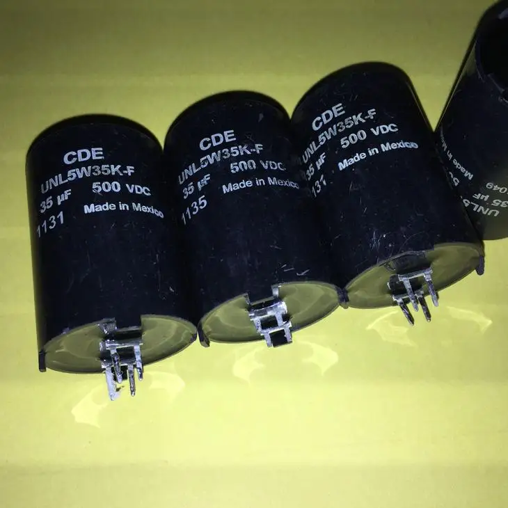 Imagem -04 - Cde Americano Unl5w35k-f 500v 35uf Máquina Biliar Dissociação de Filtração de Alta Tensão Capacitor Infinito 10 Pcs