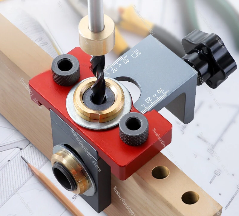 

Деревообрабатывающий сверлильный инструмент «три в одном», локатор для сверления центра с круглым шипом, сверло с эксцентриковым колесом для сращивания деревянных панелей