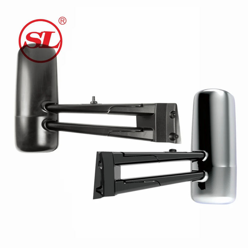 

Shiliduo SL-930 EH R/L 24V ABS Plastic Plating Side Mirror for America KenWorth-T680/T880 Truck Rearview Mirror