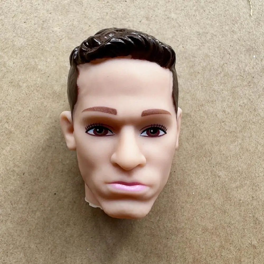 1/6 Maßstab Europäischer Jungenkopf Fußballspieler Männlicher Puppenkopf für DIY-Körper Kinderspielzeug Geburtstagsgeschenke – Detail 4
