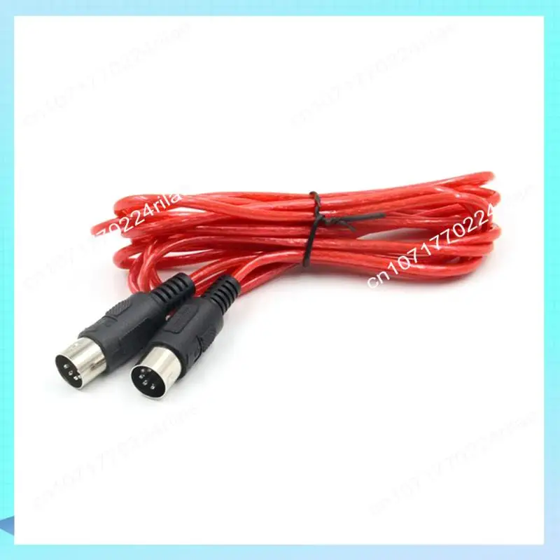 

A17Z MIDI Extension Cable 5Pin Male To Male MIDI Cable For Electric Piano Guitar Instrument PC Cable 5M