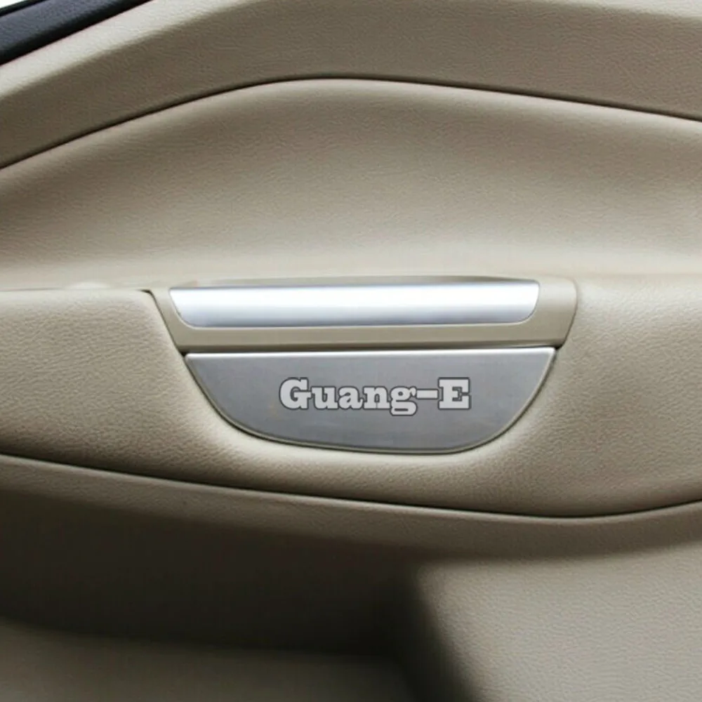 For Ford Kuga Escape 2013 2014 2015 2016 Car Interior Door Handle Cover Bowl Panel Insert Inside Storage Box Trim Sticker