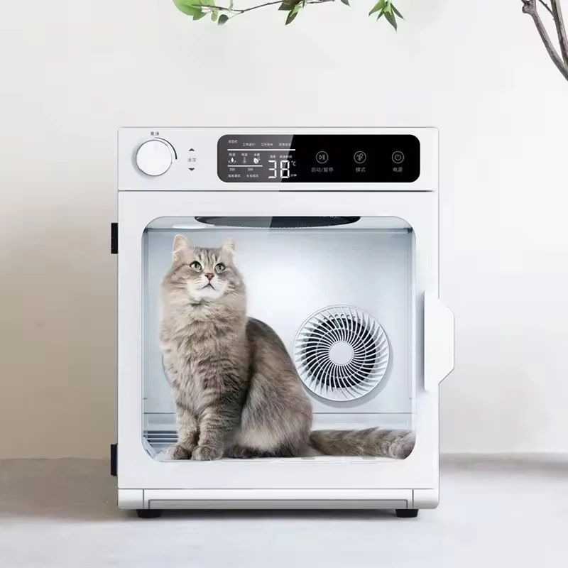 

Заводская распродажа: Умная автоматическая сушилка-фен для животных (кошек и маленьких собак) – большая сушильная камера для груминга