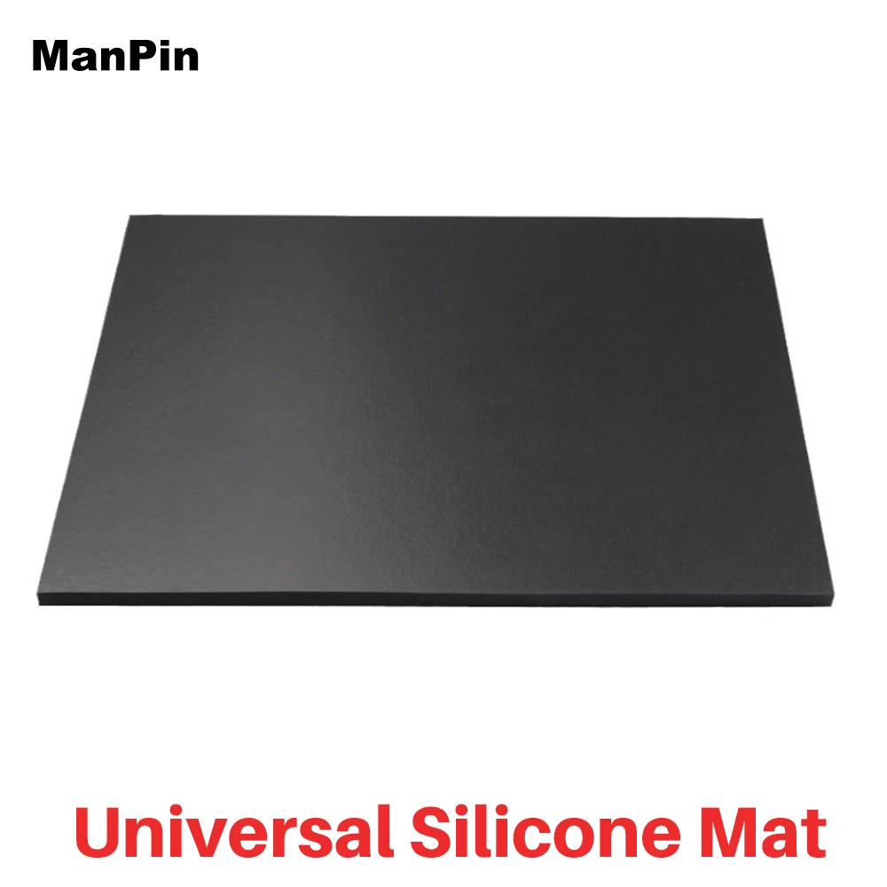 

Универсальный силиконовый коврик красно-черного цвета для ламинирования ЖК-экранов OCA, мягкий резиновый держатель, инструмент для ремонта мобильных телефонов и планшетов