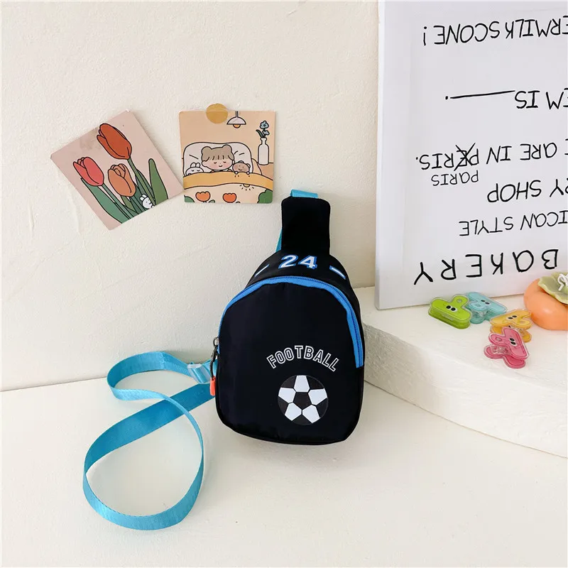 Cartoon children bag new style little boy chest bag kindergarten child change messenger bag