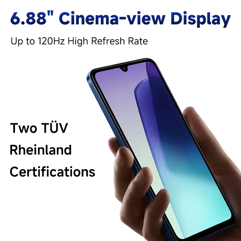 هاتف Xiaomi Global Redmi 14C 8GB RAM 256GB MediaTek Helio G81-Ultra 50MP AI Dual 5160mAh 6,88 "120 هرتز ROM الذكي