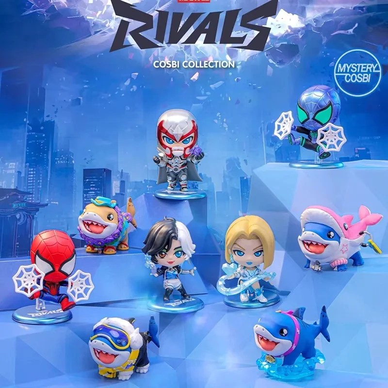 Caja Sorpresa de la Serie COSBI de Marvel Rivals, Set de Mini Figuras Coleccionables, Muñeco Adorable para Regalo a los Fans de los Superhéroes, Modelo Aleatorio