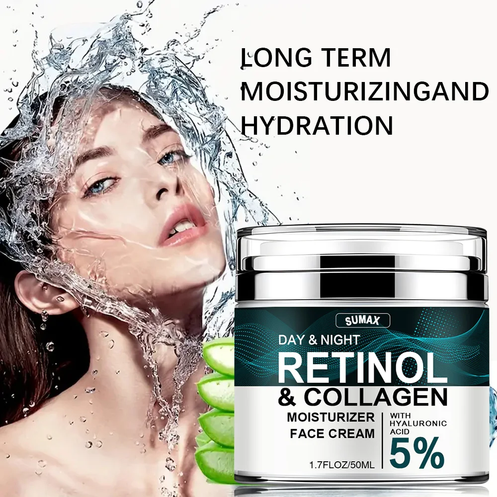 New Retinol Lifting Firming Cream Collagen Wrinkle Removing Face Cream Young Moisturizing Whitening Skin Brightening Product