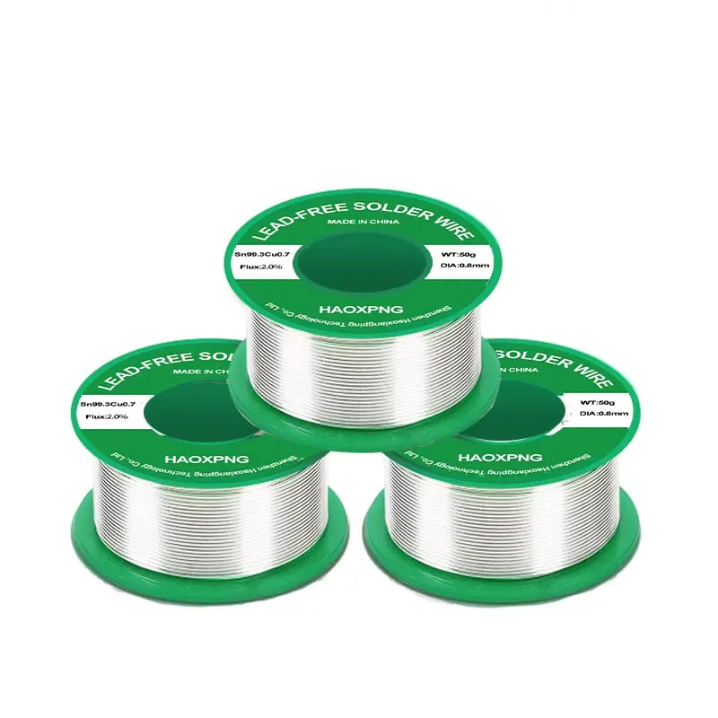 Lead-free Low Temperature Flux-cored Solder Wire Tin Low Melting Point 217 Degrees  Solder Wire Sn99.3cu0.7