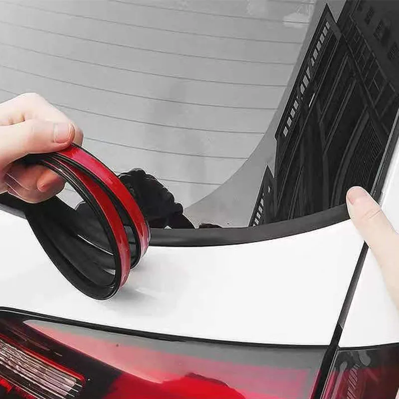 Car Y Shape Rubber Seal Weather Strip Edge Moulding Trim Weather Strip Sticker Auto Weatherstrip Windshield Rubber Seal