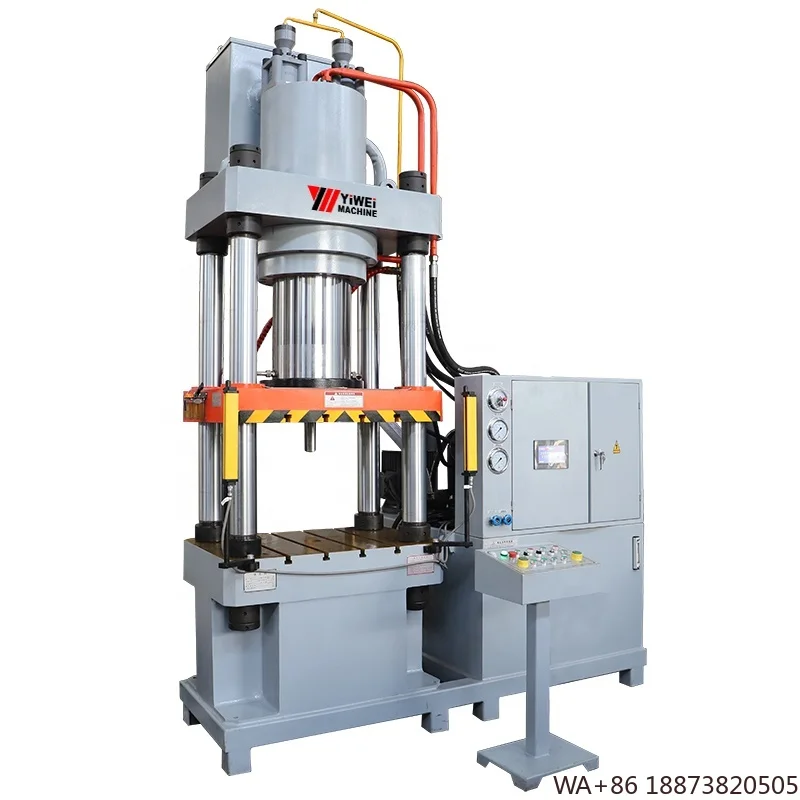 مضخة المحرك الأوتوماتيكية 200/315 طن آلة الضغط الساخن الهيدروليكية PLC التي تسيطر عليها البثق البارد صب تحمل والعتاد