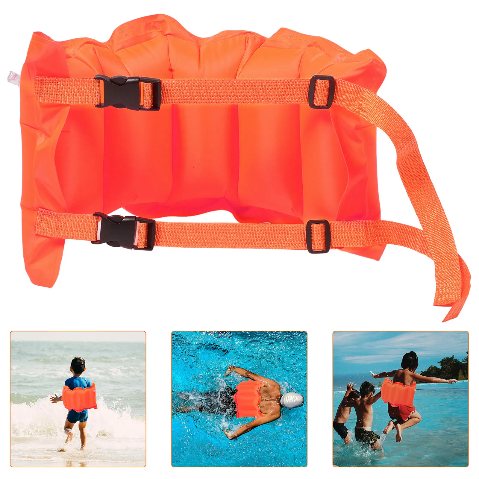 Cinturón de Natación para Niños, Dispositivo de Flotación Ligero con Hebilla Ajustable, Ayuda para el Entrenamiento de Natación, Flotador de Cintura, Suministros de Natación