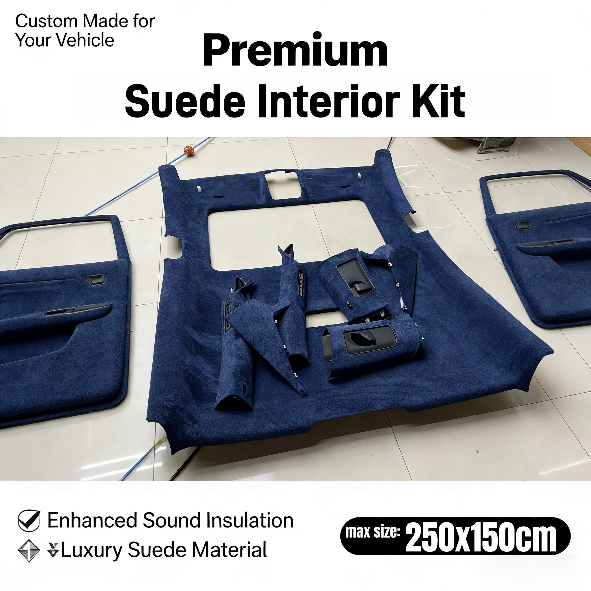 

Foam Backed Headliner Roof Fabric for Car SUV RV Roof Repair Upholstery Interior Lining Sky Roof Ceiling Liner Fabrics Material