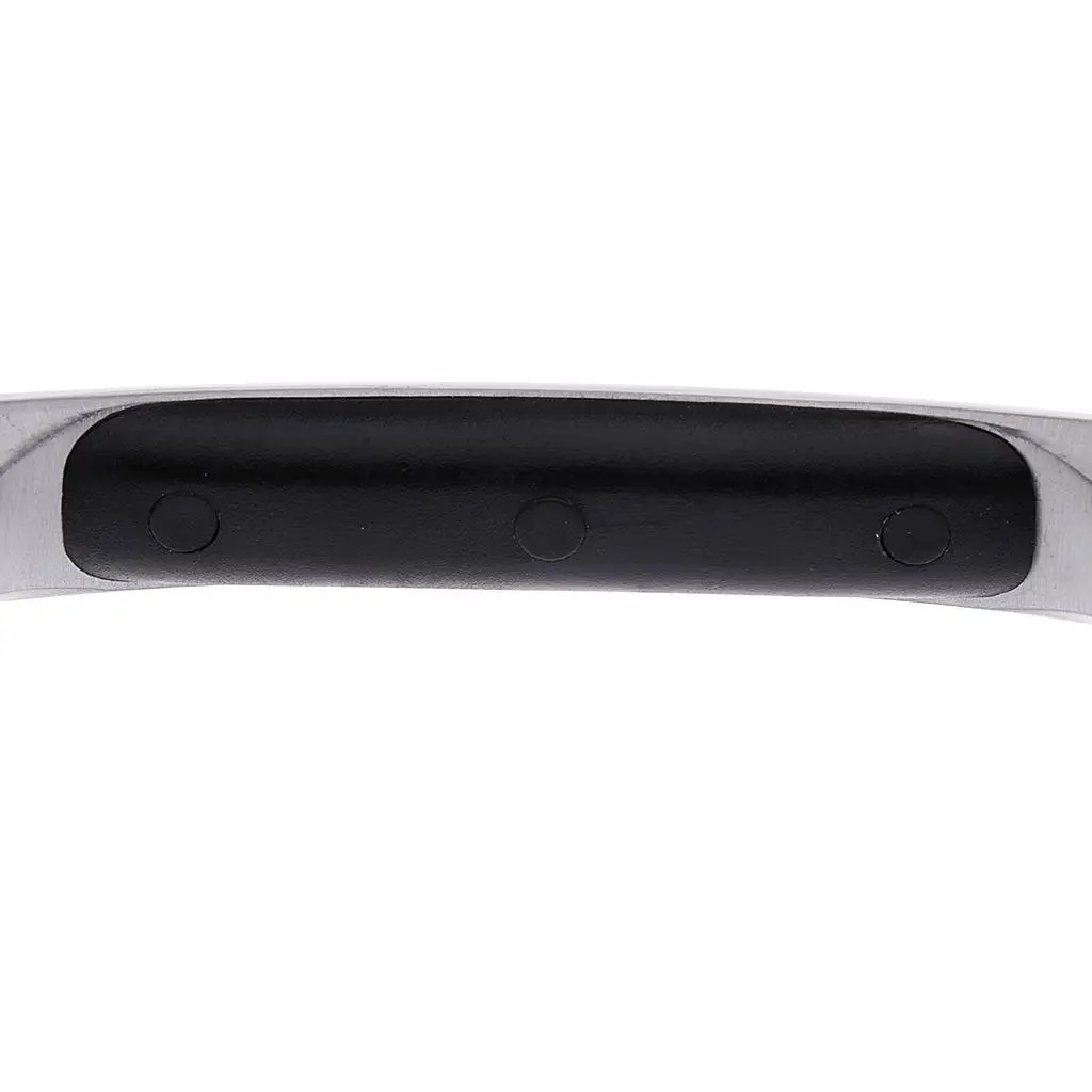 Silver Alloy Hand Grip Spare Strap Pull Handle for Suitcase Luggage Holder Replacement Folding Stand Hotel Portable Travel