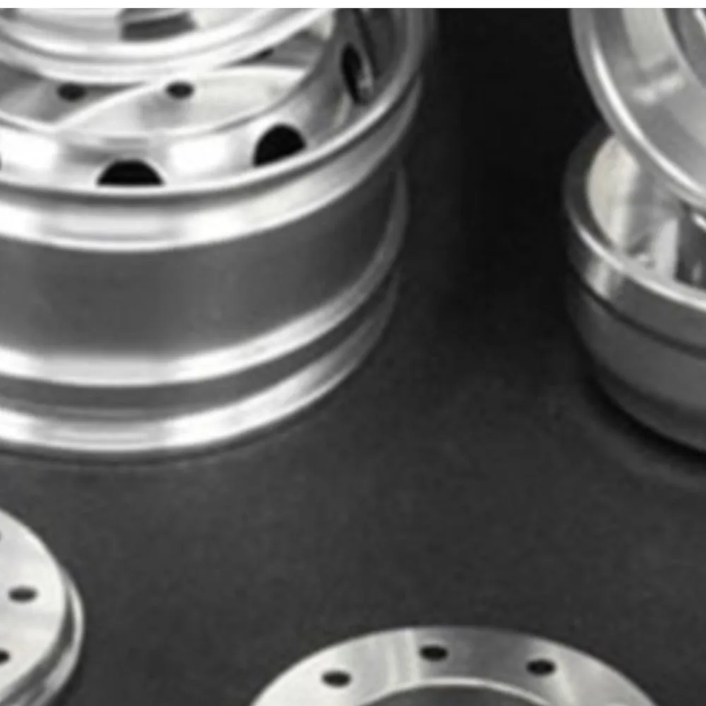 LESU 파트 메탈 시뮬레이션 리어 휠 허브 A (덤프 트럭용) 1/14 DIY RC 타미야 자동차 모델 실버 액세서리 TH04816