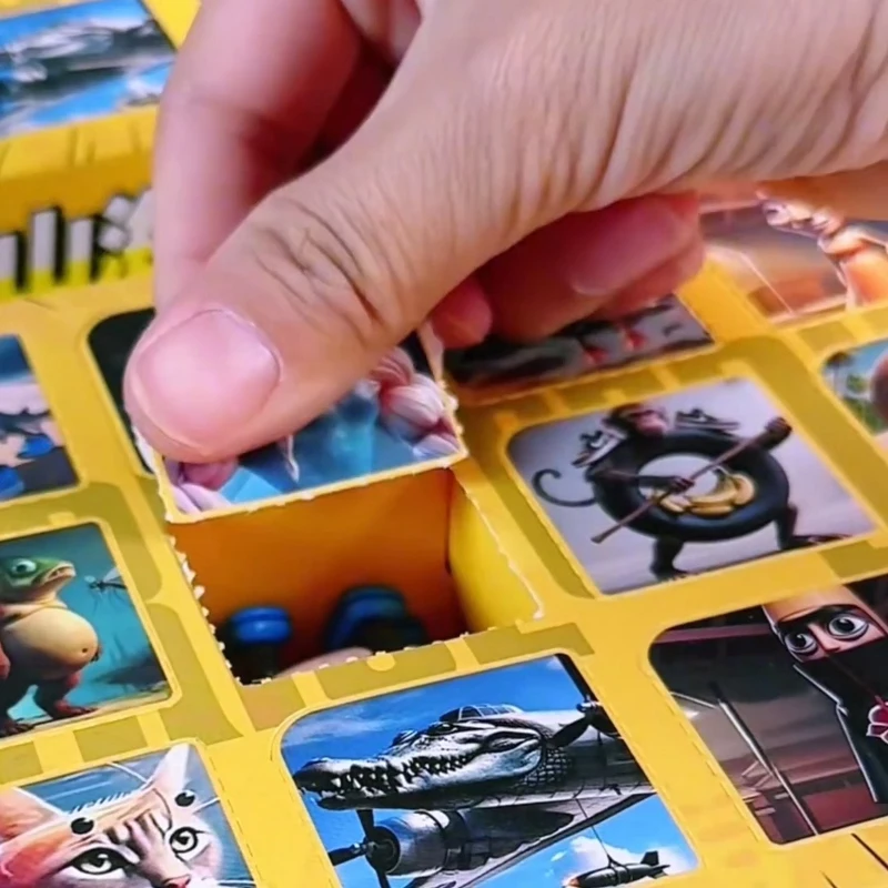 12 قطعة صندوق أعمى من Brainrot الإيطالي Tralalero Tralala Brainrot Tung Sahur مفاجأة صندوق أعمى لكمة وفوز صندوق أعمى لعبة الشكل #4