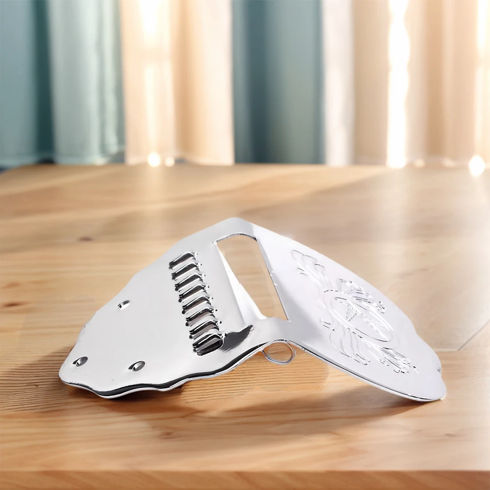 8-snarige Mandoline Trekbord met Schroef Mandoline Staartstuk Onderdelen K Woord Geschulpte Mandoline Staartstuk Set voor Mandoline Gitaar