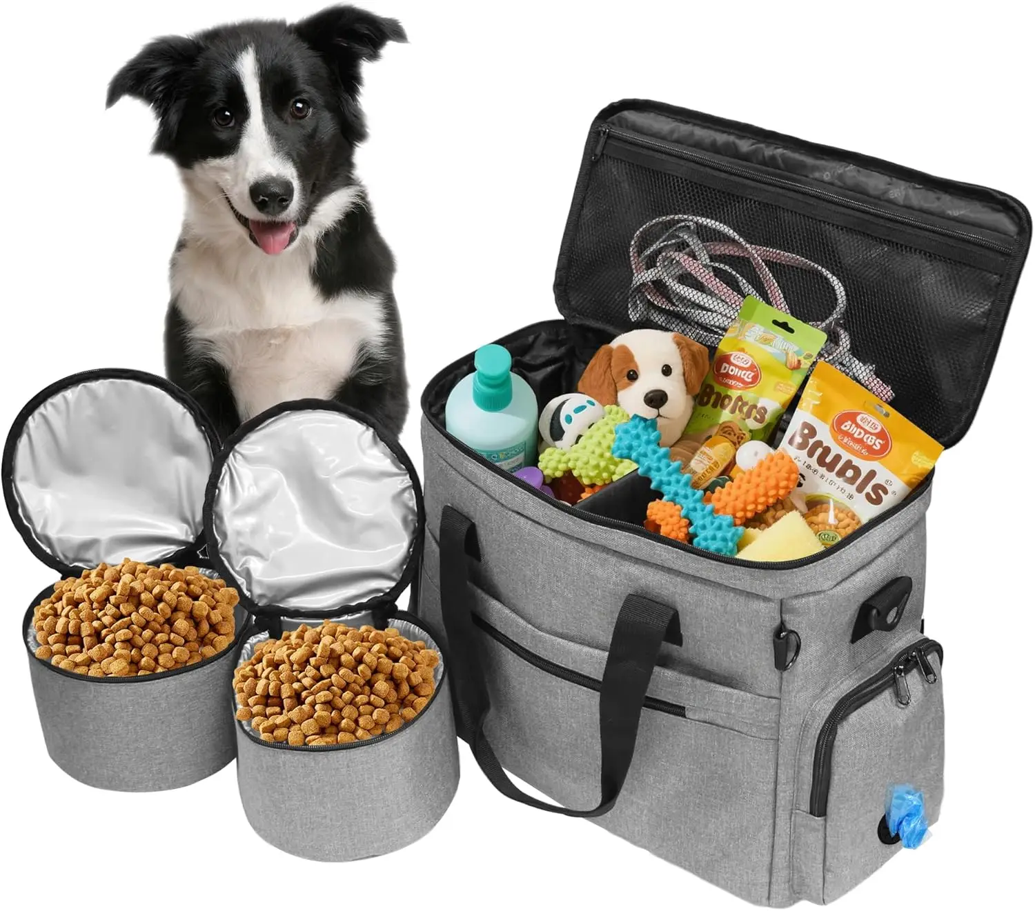 

Airline Approved Tote Dog Travel Bag For Supplies Weekend Bag Travel Set Pet Luggage Organizer Food Storage Dog Travel Bag