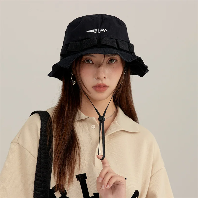 Outdoor Mountaineering Hat Men Women Four Seasons Versatile Leisure Hat Korean Retro Neutral Fisherman Cap Quality Basin Cap
