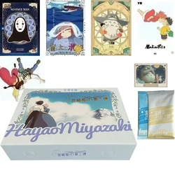 New Miyazaki Hayao Collection Cards Childhood Memories Spirited Away Card Castle in The Sky Anime Children's Toy Birthday Gift