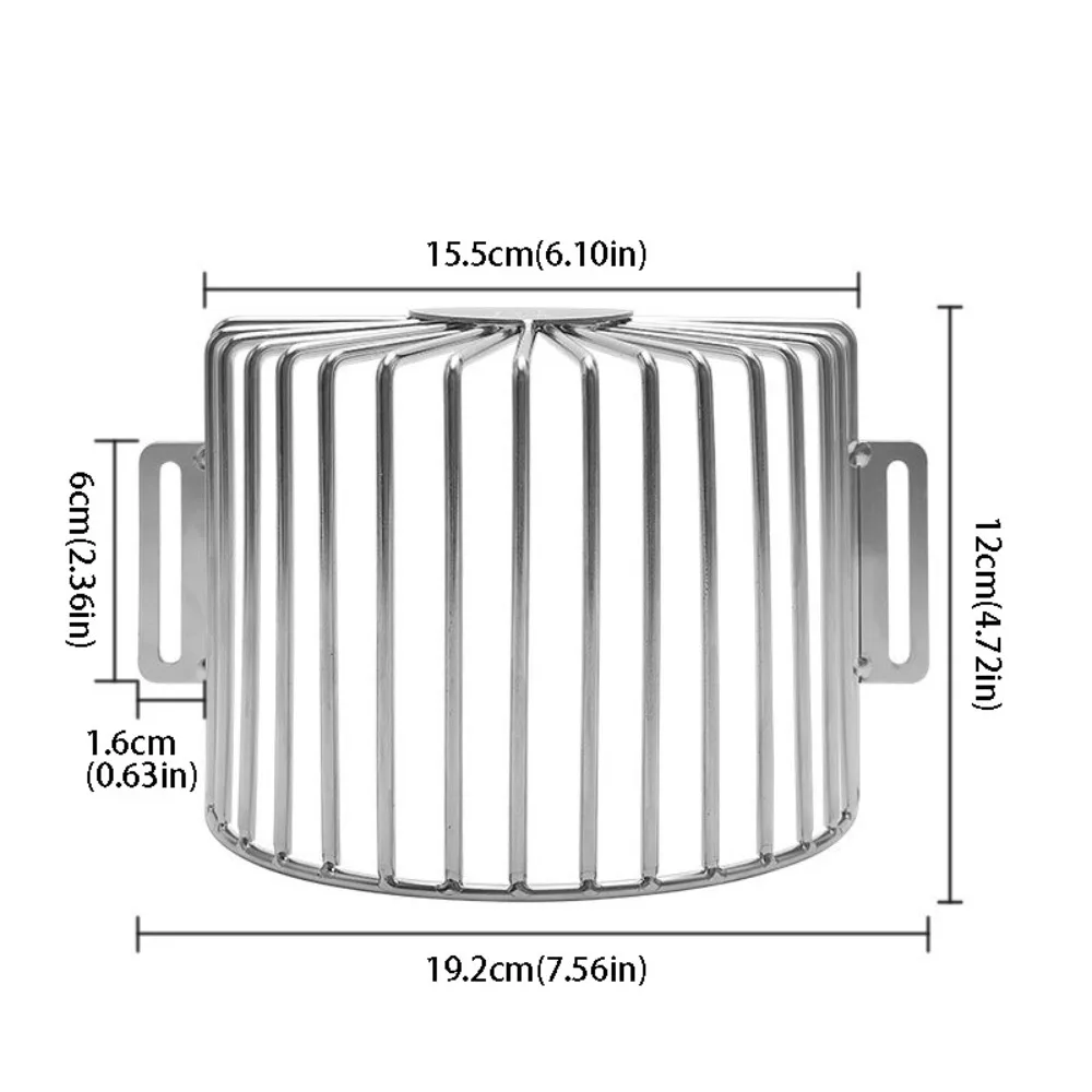 Stainless Steel Floor Drain Grid Mesh Rustproof Filter Screen Anti-Rat Design 304 Stainless Steel Downspout Filter Pipe Drainage