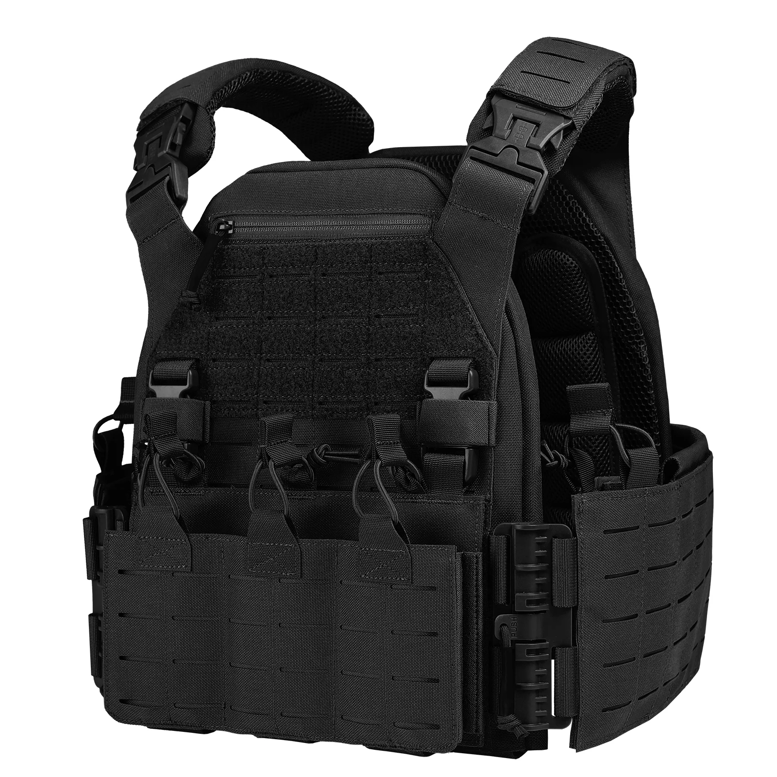 

Nylon Protective Outdoor Plate Carrier Shooting Armor Custom Hunting Weight Tactical Men's Vest
