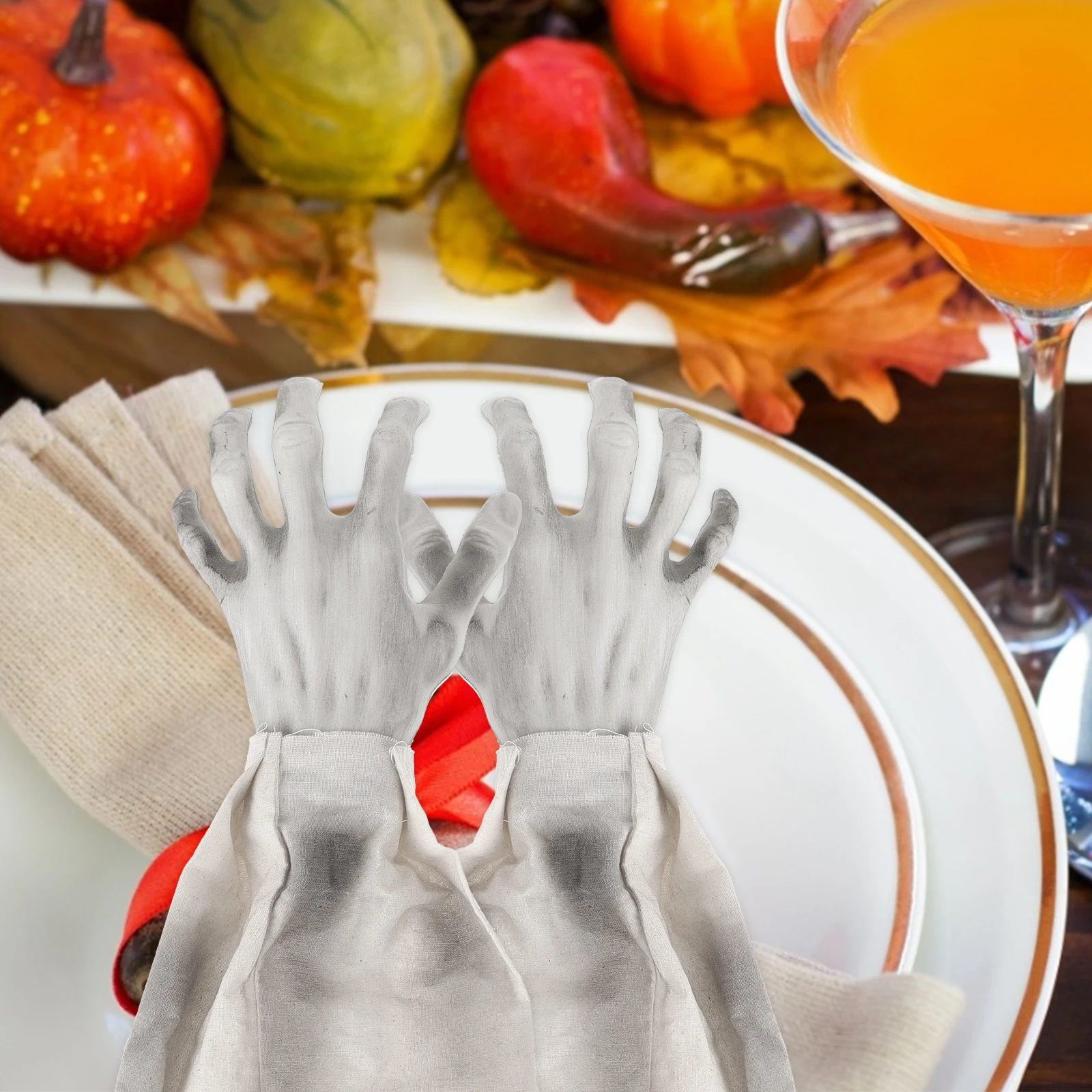 

Decorative Ghost Hand Ornaments Halloween Scary Decoration Outdoor Hands