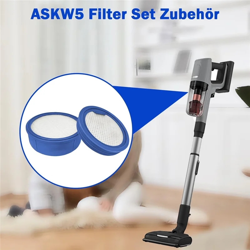 -ملحقات مجموعة مرشحات ESTR للمكنسة الكهربائية AEG، للمكنسة الكهربائية اللاسلكية AEG 7000، ومرشحات ما قبل المحرك ومرشحات النظافة