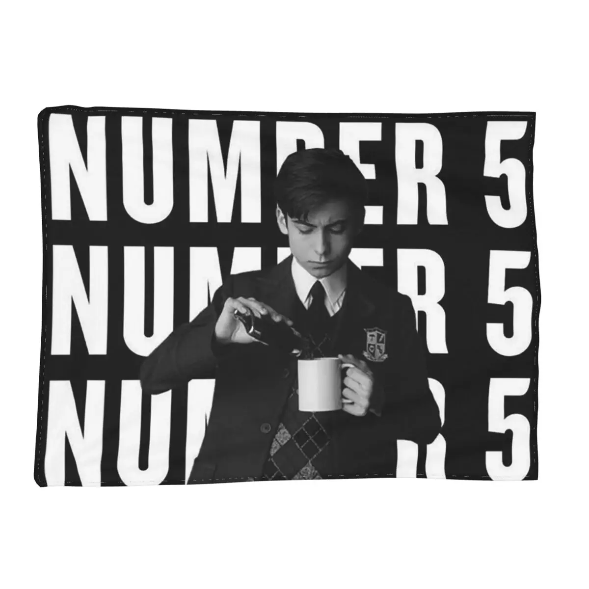 Umbrella Academy I Know I'm Better Than You Number 5 Blankets Soft Warm Flannel Throw Blanket Plush for Bed Living room Travel