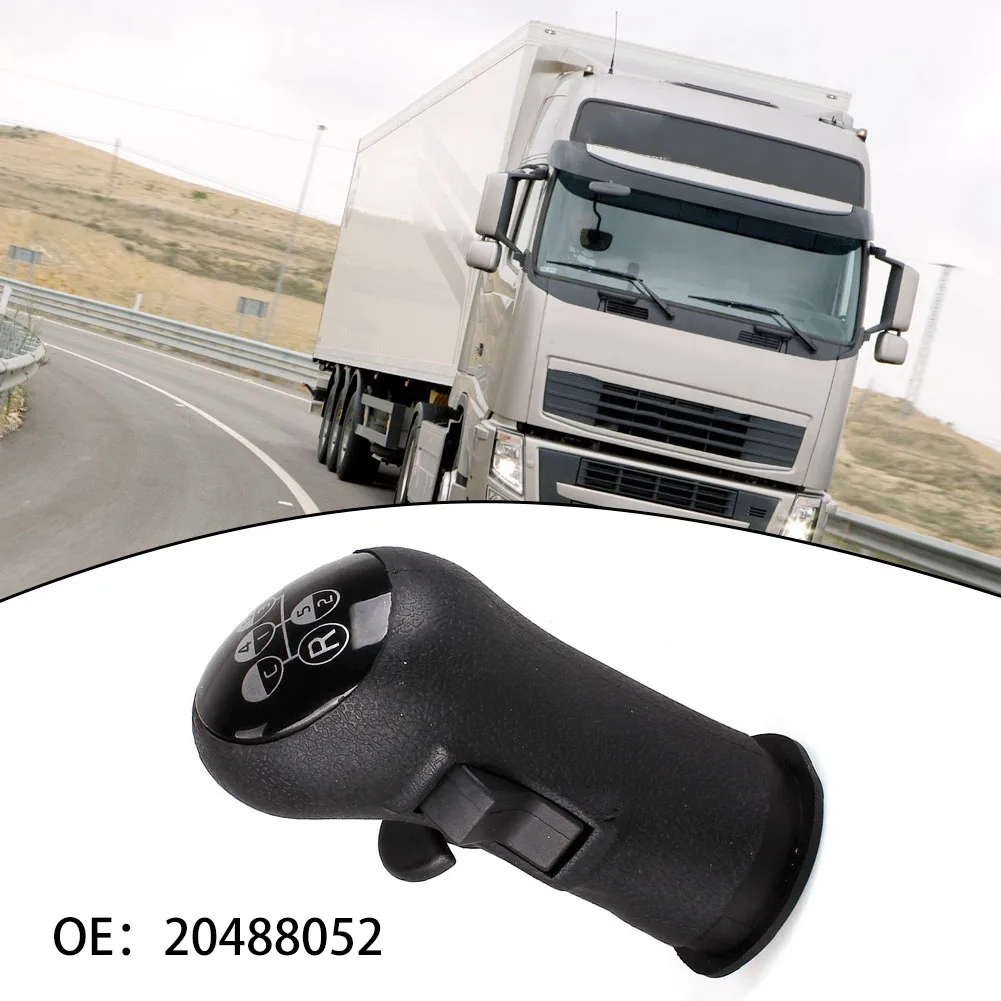 For Car Manual Shift Manual Gear Knob Black Easy Installation Non-deformation Component Anti-corrosion Material