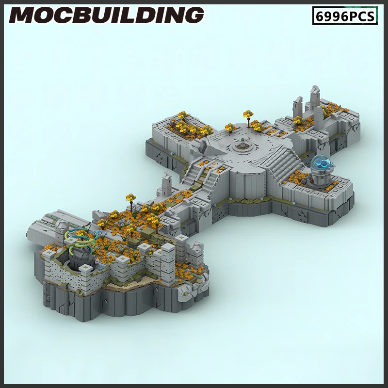 

MOC Building Blocks Game Architecture Landscape Modular Model DIY Bricks Assemble Toy Christmas Gift Birthday Present Collection