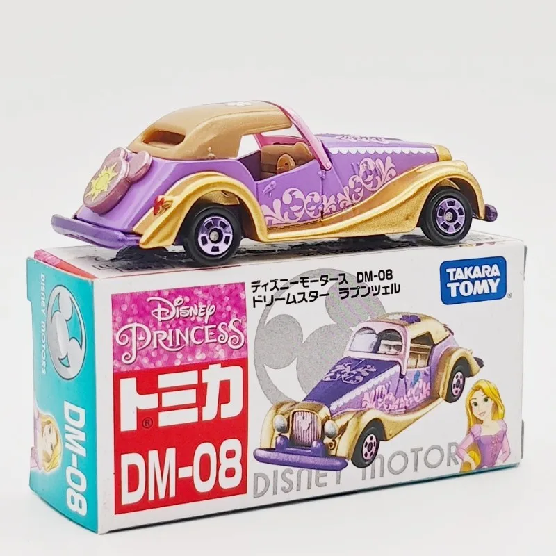 

Takara Tomy Tomica Cartoon Character Car Model Rapunzel Mini Metal Car Model Children Toys Kids Birthday Gift Toys Ornaments