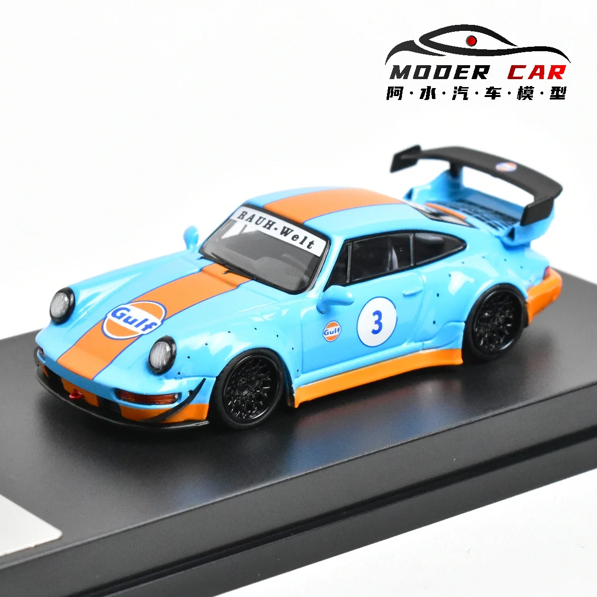 Xf wuダイキャストモデルカー、1:64 rwb 964